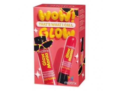 Matrix Glow Mania Gift Set plaukų priežiūros rinkinys 3 vnt. 2025