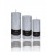 Aromatic •89• Palmių vaško žvakė (apvali), mini 5,5x5,5x14cm