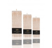 Aromatic •89• Palmių vaško žvakė (kvadratinė), mini (5,5x5,5x14cm)