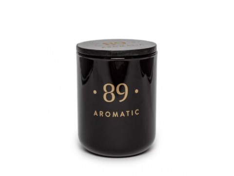 Aromatic •89• Palmių vaško žvakė (stikliniame indelyje)