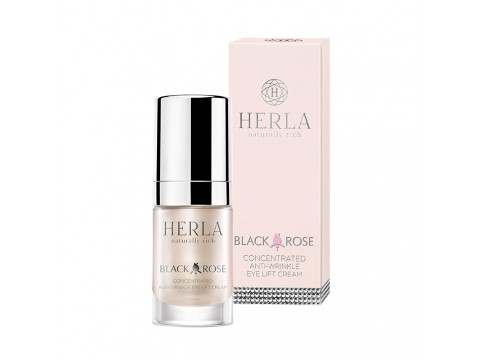 HERLA Black Rose koncentruotas kremas aplink akis nuo raukšlių Concentrated Anti Wrinkle Eye Lift Cream 15ml