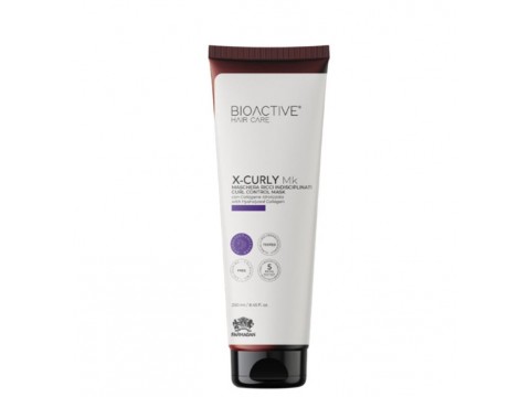 FARMAGAN Bioactive Hair Care X-curly Mk Curl Control kaukė 250ml.
