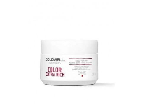 Dažytų plaukų kaukė Goldwell Dualsenses Color Extra Rich 60sec Treatment 200ml