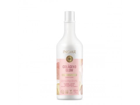 INOAR Colágeno Glow Conditioner - kondicionierius su kolagenu, 800 ml