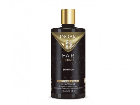 INOAR Hair Therapy Shampoo - plaukus puoselėjantis šampūnas, 500 ml