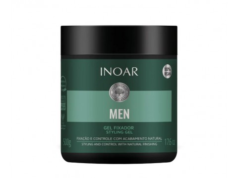 INOAR MEN Styling Gel - plaukų formavimo gelis, 500 g