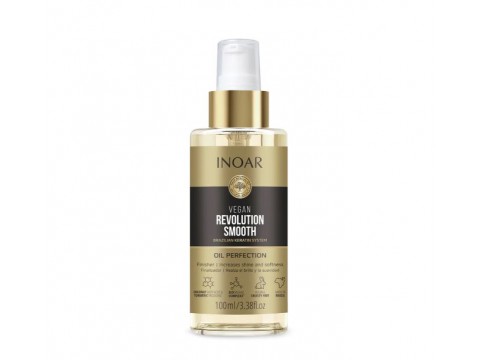 INOAR Vegan Revolution Smooth Oil Perfction - baigiamasis plaukų aliejus, 100 ml