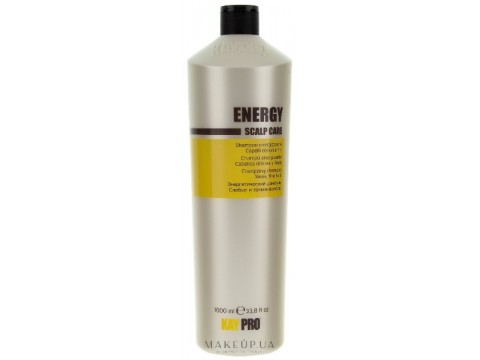 KAY PRO ENERGY energijos suteikiantis šampūnas silpniems ir ploniems plaukams,1000ml KAY PRO ENERGY energijos suteikiantis šampūnas silpniems ir ploniems plaukams,1000ml