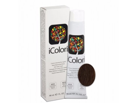 iCOLORI plaukų dažai su argininu, aliejų kompleksu, sumažintu amoniako kiekiu profesionaliam naudojimui (90 ml) Nr.5.23 CASTANO CHIARO TABACCO iCOLORI plaukų dažai su argininu, aliejų kompleksu, sumažintu amoniako kiekiu profesionaliam naudojimui (90 ml) Nr.5.23 CASTANO CHIARO TABACCO