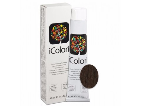 iCOLORI plaukų dažai su argininu, aliejų kompleksu, sumažintu amoniako kiekiu profesionaliam naudojimui (90 ml) Nr. 5.3 CASTANO CHIARO DORATO iCOLORI plaukų dažai su argininu, aliejų kompleksu, sumažintu amoniako kiekiu profesionaliam naudojimui (90 ml) Nr. 5.3 CASTANO CHIARO DORATO