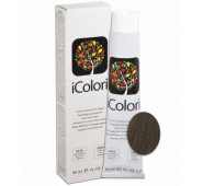 iCOLORI  plaukų dažai su argininu, aliejų kompleksu, sumažintu amoniako kiekiu profesionaliam naudojimui (90 ml) Nr. 6.2 BIONDO SCURO VIOLA