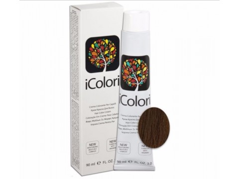 iCOLORI plaukų dažai su argininu, aliejų kompleksu, sumažintu amoniako kiekiu profesionaliam naudojimui (90 ml) Nr.6.23 BIONDO SCURO TABACCO iCOLORI plaukų dažai su argininu, aliejų kompleksu, sumažintu amoniako kiekiu profesionaliam naudojimui (90 ml) Nr.6.23 BIONDO SCURO TABACCO