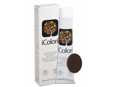 iCOLORI plaukų dažai su argininu, aliejų kompleksu, sumažintu amoniako kiekiu profesionaliam naudojimui (90 ml) Nr. 6.3 BIONDO SCURO DORATO iCOLORI plaukų dažai su argininu, aliejų kompleksu, sumažintu amoniako kiekiu profesionaliam naudojimui (90 ml) Nr. 6.3 BIONDO SCURO DORATO