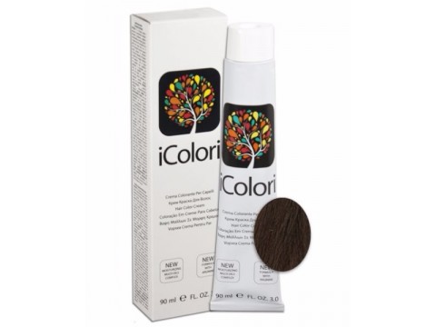 iCOLORI plaukų dažai su argininu, aliejų kompleksu, sumažintu amoniako kiekiu profesionaliam naudojimui (90 ml) Nr. 6.32 BIONDO SCURO BEIGE iCOLORI plaukų dažai su argininu, aliejų kompleksu, sumažintu amoniako kiekiu profesionaliam naudojimui (90 ml) Nr. 6.32 BIONDO SCURO BEIGE