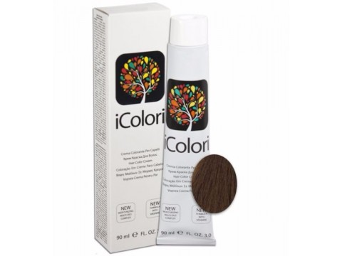 iCOLORI plaukų dažai su argininu, aliejų kompleksu, sumažintu amoniako kiekiu profesionaliam naudojimui (90 ml) Nr.6.33 BIONDO SCURO DORATO INTENSO iCOLORI plaukų dažai su argininu, aliejų kompleksu, sumažintu amoniako kiekiu profesionaliam naudojimui (90 ml) Nr.6.33 BIONDO SCURO DORATO INTENSO