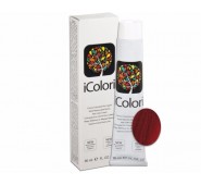 iCOLORI  plaukų dažai su argininu, aliejų kompleksu, sumažintu amoniako kiekiu profesionaliam naudojimui (90 ml) Nr. 6.666 BIONDO SCURO ROSSO EXTRA INTENSO