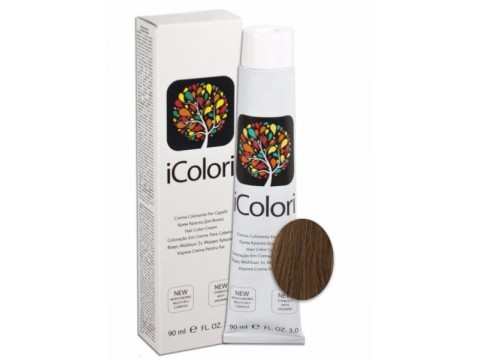 iCOLORI plaukų dažai su argininu, aliejų kompleksu, sumažintu amoniako kiekiu profesionaliam naudojimui (90 ml) Nr.7.03 BIONDO NATURALE CALDO iCOLORI plaukų dažai su argininu, aliejų kompleksu, sumažintu amoniako kiekiu profesionaliam naudojimui (90 ml) Nr.7.03 BIONDO NATURALE CALDO