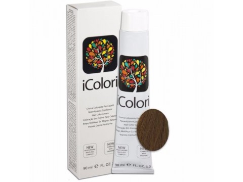 iCOLORI plaukų dažai su argininu, aliejų kompleksu, sumažintu amoniako kiekiu profesionaliam naudojimui (90 ml) Nr. 7.3 BIONDO DORATO iCOLORI plaukų dažai su argininu, aliejų kompleksu, sumažintu amoniako kiekiu profesionaliam naudojimui (90 ml) Nr. 7.3 BIONDO DORATO