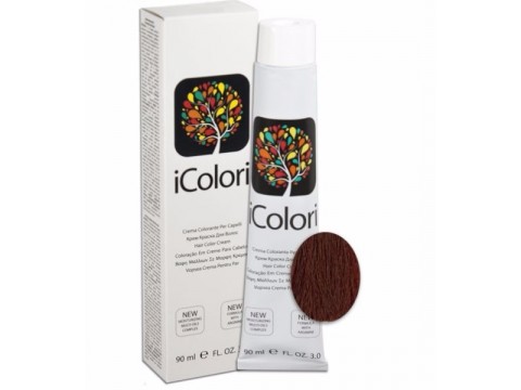 iCOLORI plaukų dažai su argininu, aliejų kompleksu, sumažintu amoniako kiekiu profesionaliam naudojimui (90 ml) Nr.7.5 IONDO MOGANO iCOLORI plaukų dažai su argininu, aliejų kompleksu, sumažintu amoniako kiekiu profesionaliam naudojimui (90 ml) Nr.7.5 IONDO MOGANO