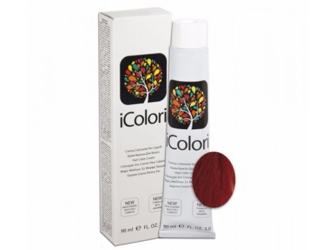 iCOLORI plaukų dažai su argininu, aliejų kompleksu, sumažintu amoniako kiekiu profesionaliam naudojimui (90 ml) Nr. 7.66 BIONDO ROSSO INTENSO iCOLORI plaukų dažai su argininu, aliejų kompleksu, sumažintu amoniako kiekiu profesionaliam naudojimui (90 ml) Nr. 7.66 BIONDO ROSSO INTENSO