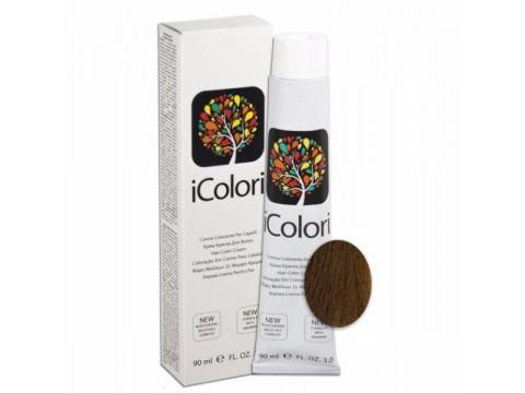 iCOLORI plaukų dažai su argininu, aliejų kompleksu, sumažintu amoniako kiekiu profesionaliam naudojimui (90 ml) Nr. 7.73 BIONDO NOCCIOLA iCOLORI plaukų dažai su argininu, aliejų kompleksu, sumažintu amoniako kiekiu profesionaliam naudojimui (90 ml) Nr. 7.73 BIONDO NOCCIOLA
