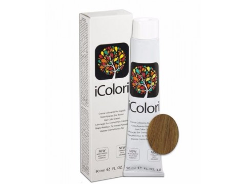 iCOLORI plaukų dažai su argininu, aliejų kompleksu, sumažintu amoniako kiekiu profesionaliam naudojimui (90 ml) Nr. 8.3 BIONDO CHIARO DORATO iCOLORI plaukų dažai su argininu, aliejų kompleksu, sumažintu amoniako kiekiu profesionaliam naudojimui (90 ml) Nr. 8.3 BIONDO CHIARO DORATO