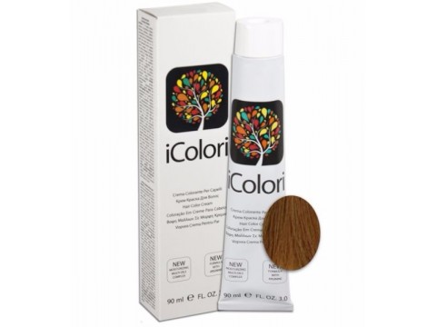 iCOLORI plaukų dažai su argininu, aliejų kompleksu, sumažintu amoniako kiekiu profesionaliam naudojimui (90 ml) Nr. 8.8 BIONDO CHIARO CIOCCOLATO iCOLORI plaukų dažai su argininu, aliejų kompleksu, sumažintu amoniako kiekiu profesionaliam naudojimui (90 ml) Nr. 8.8 BIONDO CHIARO CIOCCOLATO