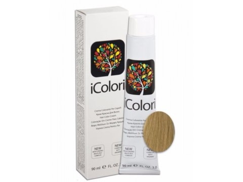 iCOLORI plaukų dažai su argininu, aliejų kompleksu, sumažintu amoniako kiekiu profesionaliam naudojimui (90 ml) Nr. 9.03 BIONDO CHIARISSIMO NATURALE CALDO iCOLORI plaukų dažai su argininu, aliejų kompleksu, sumažintu amoniako kiekiu profesionaliam naudojimui (90 ml) Nr. 9.03 BIONDO CHIARISSIMO NATURALE CALDO
