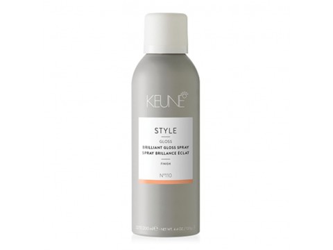 KEUNE STYLE BRILLIANT GLOSS lengvas plaukų purškiklis blizgiam efektui (kelioninis), 75 ml