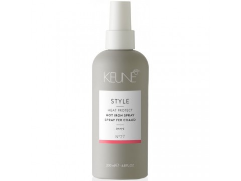 KEUNE STYLE HOT IRON purškiklis apsaugantis plaukus nuo karštų įrankių, 200 ml