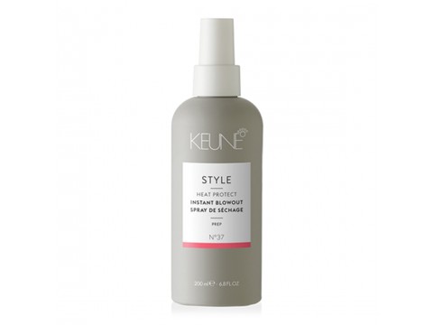 KEUNE STYLE INSTANT BLOWOUT dvifazis purškiklis greitesniam plaukų džiovinimui, 200 ml