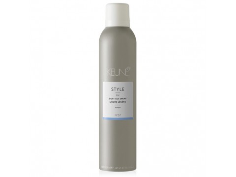 KEUNE STYLE SOFT SET lengvos fiksacijos plaukų lakas, 300 ml