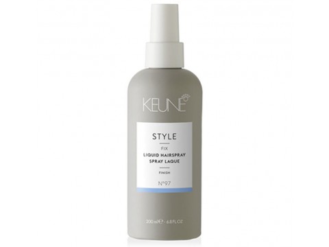 KEUNE STYLE LIQUID neaerozolinis stiprios fiksacijos plaukų lakas, 200 ml