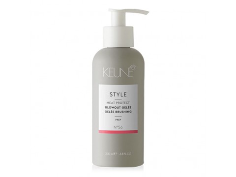 KEUNE STYLE BLOWOUT želė plaukų džiovinimui ir apimčiai, 200 ml