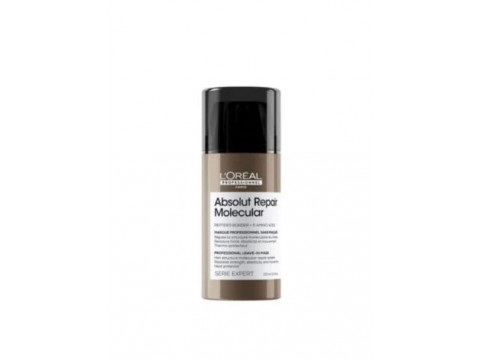 LOREAL Professionnel Absolut Repair Molecular Leave-in Mask nenuplaunama kaukė labai pažeistiems plaukams  100ml