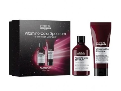 L’oreal Professionnel Vitamino Color Spectrum Gift Set laukų priežiūros rinkinys 2 vnt. 2025