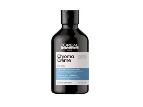LOREAL Professionnel Chroma Creme Blue Dyes Oranžinius atspalvius neutralizuojantis kreminis šampūnas  300ml