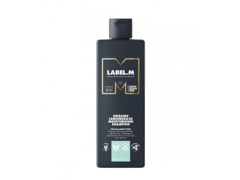 LABEL.M Organic Lemongrass Ekologiškas Plaukų Šampūnas, 300 ml