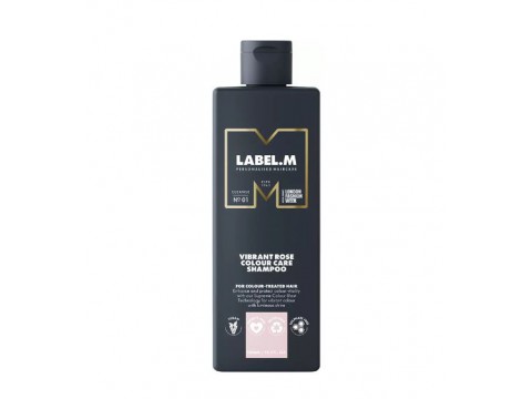 Label.m Vibrant Rose dažytų plaukų šampūnas, 300ml