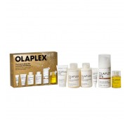 OLAPLEX THE FULL-ON SHINE SET rinkinys plaukams (5 ml. serumas + 30 ml. kremas + 100 ml. šampūnas + 100 ml. kondicionierius + 100 ml. kremas + 30 ml. aliejus)