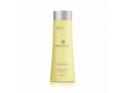 REVLON EKSPERIENCETM Hydro Nutritive Hydrating Hair Cleanser – giliai drėkinantis šampūnas švelniai plauna plaukus bei drėkina ir maitina juos, 250 ml 