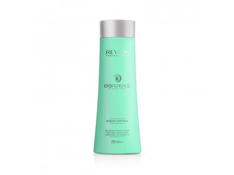 REVLON EKSPERIENCETM Sebum Control Balancing Hair Cleanser, šampūnas padeda sumažinti sebumo išsiskyrimą, 250 ml 