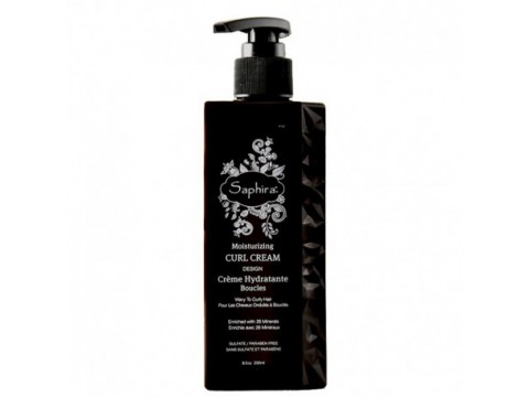 Saphira garbanų formavimo kremas Moisturizing Curl Cream su Negyvosios jūros mineralais ir grynu keratino ekstraktu 250ml Saphira garbanų formavimo kremas Moisturizing Curl Cream su Negyvosios jūros mineralais ir grynu keratino ekstraktu 250ml