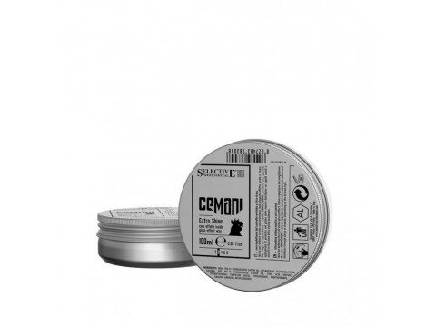 SELECTIVE CEMANI For Man Extra Shine Vaškas plaukams, 100 ml
