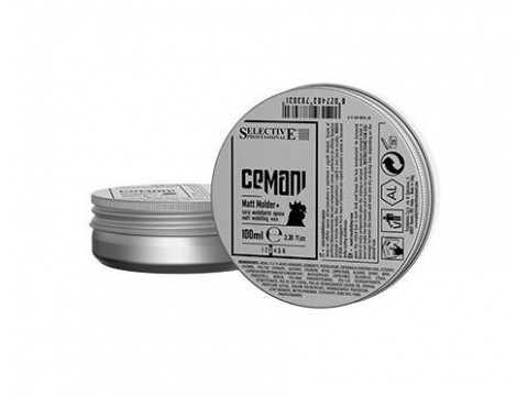 SELECTIVE CEMANI For Man Matt Molder Matinio efekto modeliuojamasis vaškas, 100 ml