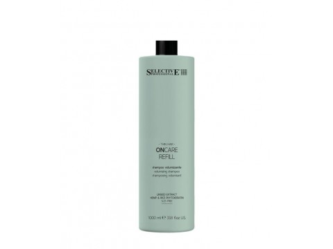 SELECTIVE ON CARE Refill Apimties suteikiantis šampūnas, 1000 ml