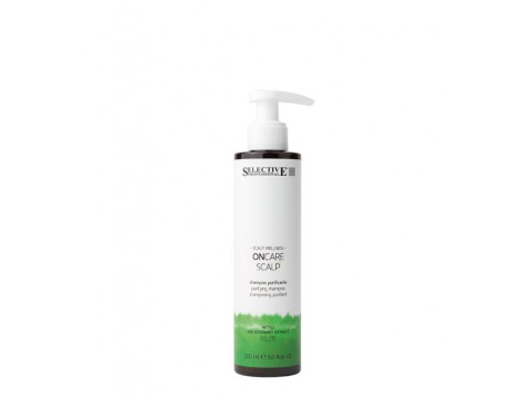SELECTIVE ON CARE Scalp Purifying Valomasis šampūnas pleiskanotai galvos odai, 200 ml