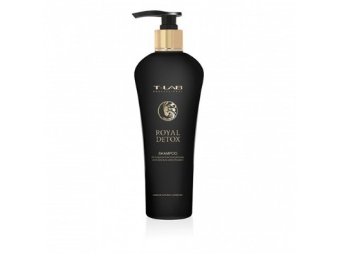 T-LAB PROFESSIONAL Royal Detox nusilpusių plaukų šampūnas, 300 ml T-LAB PROFESSIONAL Royal Detox nusilpusių plaukų šampūnas, 300 ml