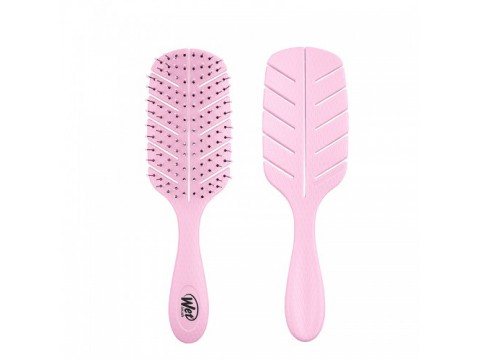 WETBRUSH GO GREEN DETANGLER PINK BIOLOGIŠKAI SUYRANTIS PLAUKŲ ŠEPETYS