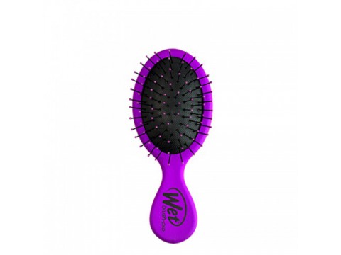 WETBRUSH PRO MINI DETANGLER MAŽAS OVALUS PLAUKŲ ŠEPETYS VIOLETINIS